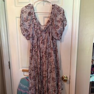 Floral Print‎ Dress
